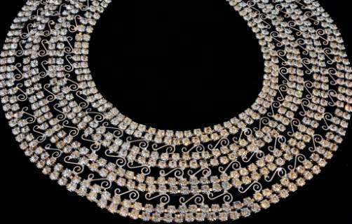 Vintage Hattie Carnegie necklace/collar 1950`s ca, American